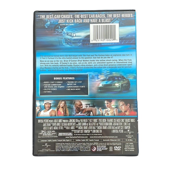 2 Fast 2 Furious dvd - Picture 2 of 2
